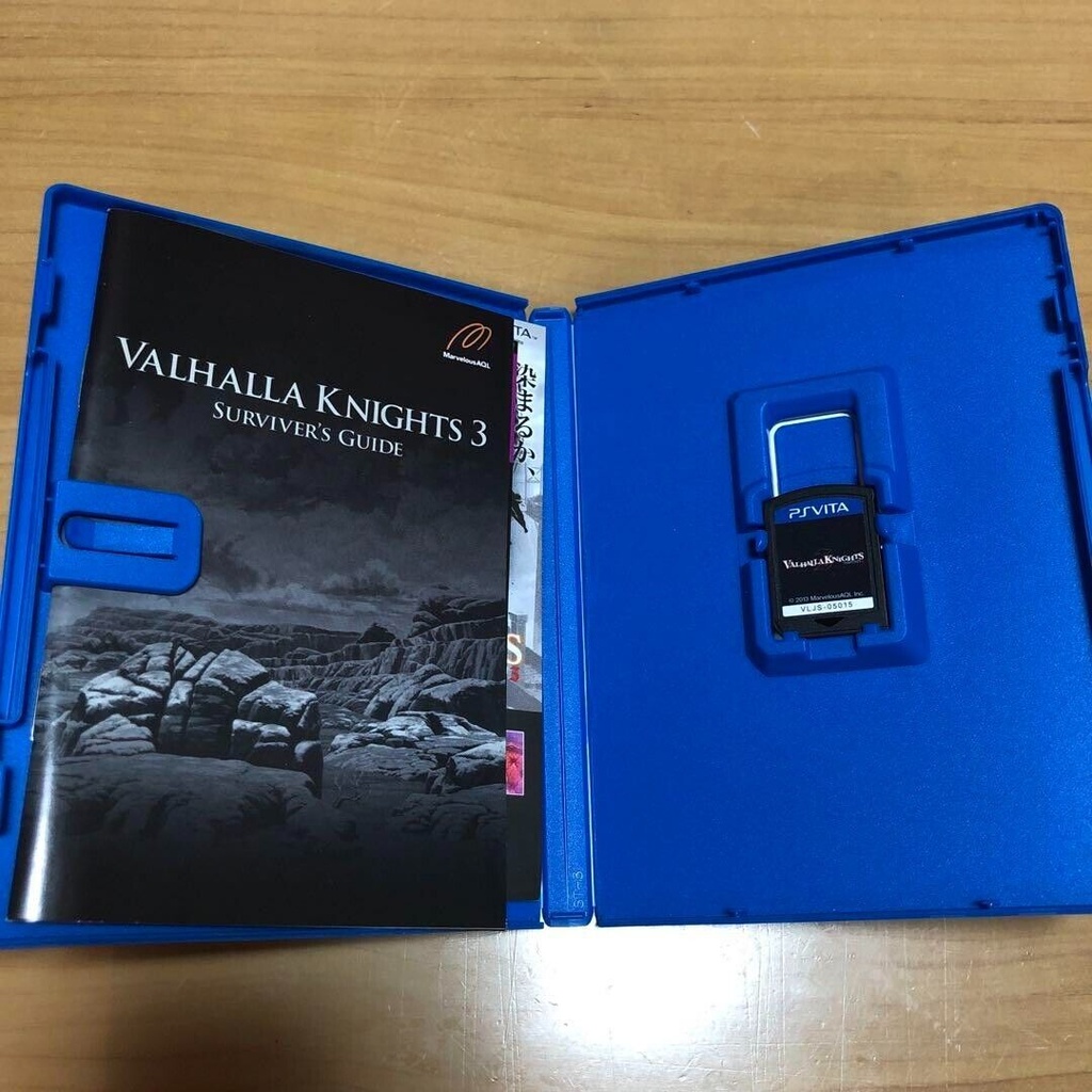 PS Vita Valhalla Knights 3 Tested Used Japanese Games Japanese Ver W/box