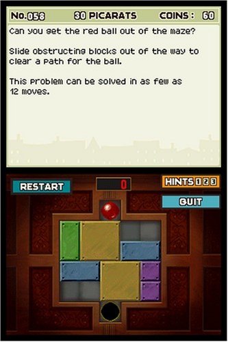 Professor Layton and the Curious Village (Nintendo DS)