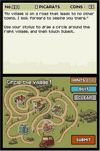 Professor Layton and the Curious Village (Nintendo DS)