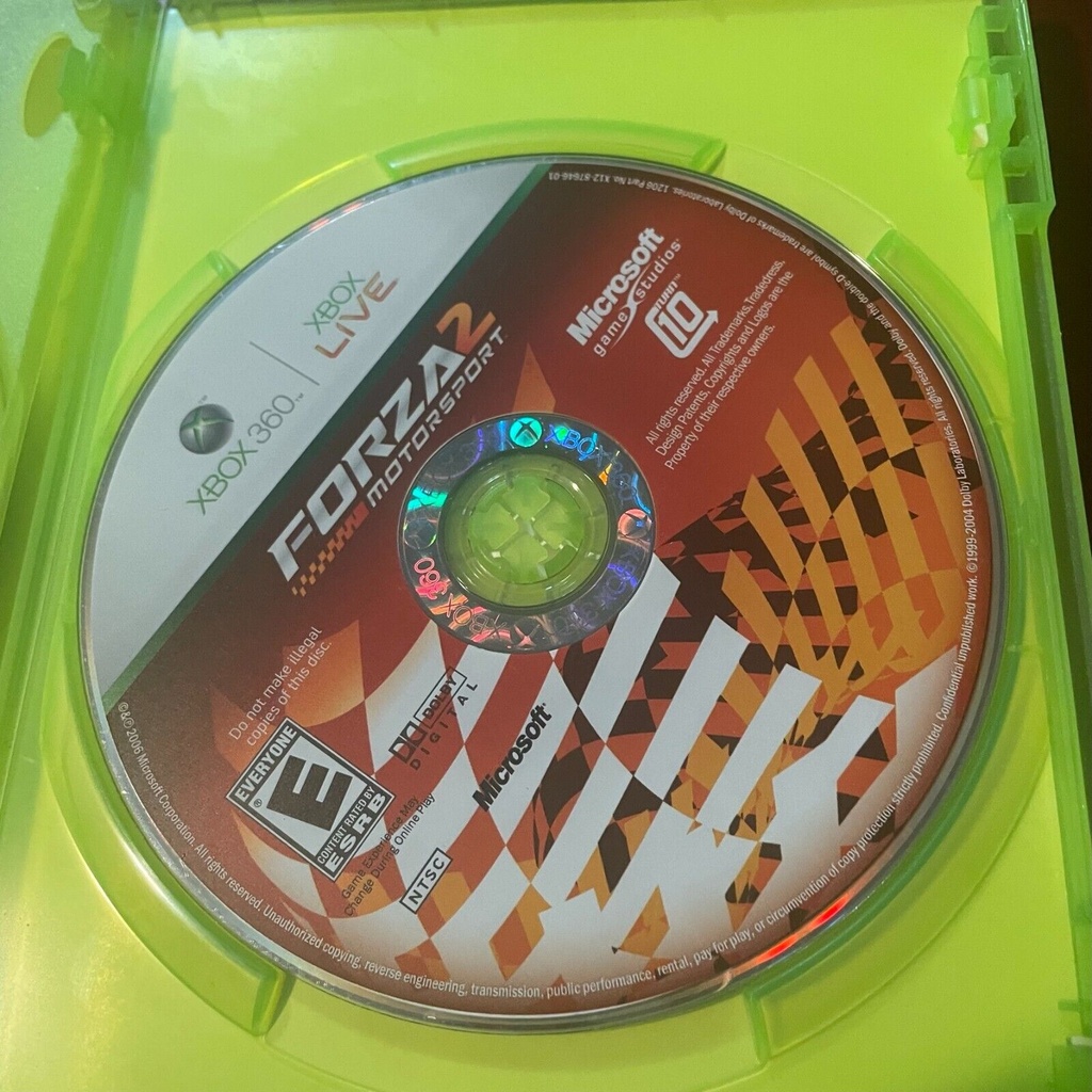 Marvel Ultimate Alliance & Forza 2 Xbox 360 Complete Tested CIB 2 Disc Pack