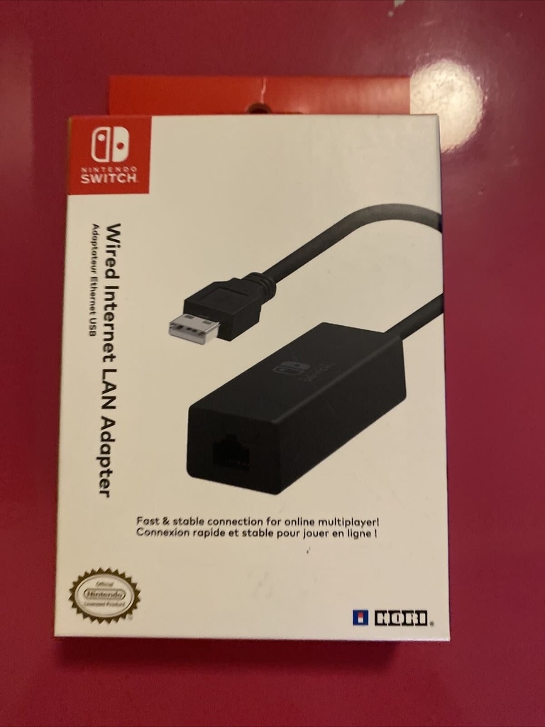 [210000034335] NINTENDO SWITCH WIRED LAN ADAPTER