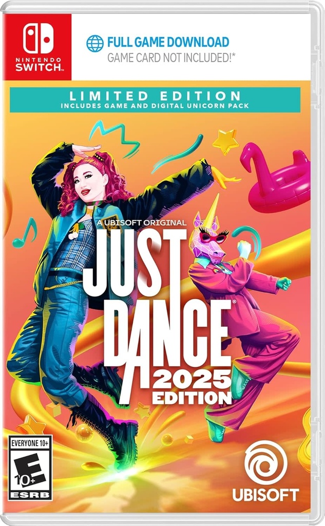 SWITCH-JUST DANCE 2025 (CODE IN THE BOX)