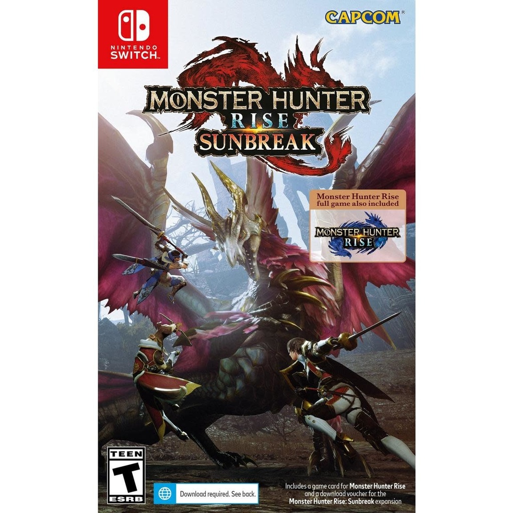 SWITCH-MONSTER HUNTER RISE + SUNBREAK