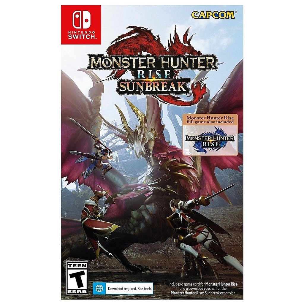 SWITCH-MONSTER HUNTER RISE + SUNBREAK