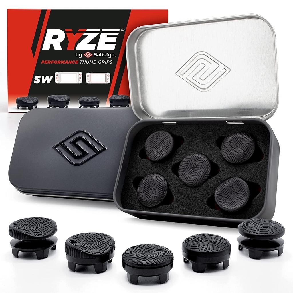 SWITCH-SATISFYE RYZE PERFORMANCE THUMB GRIPS FOR SWITCH & SWITCH LITE