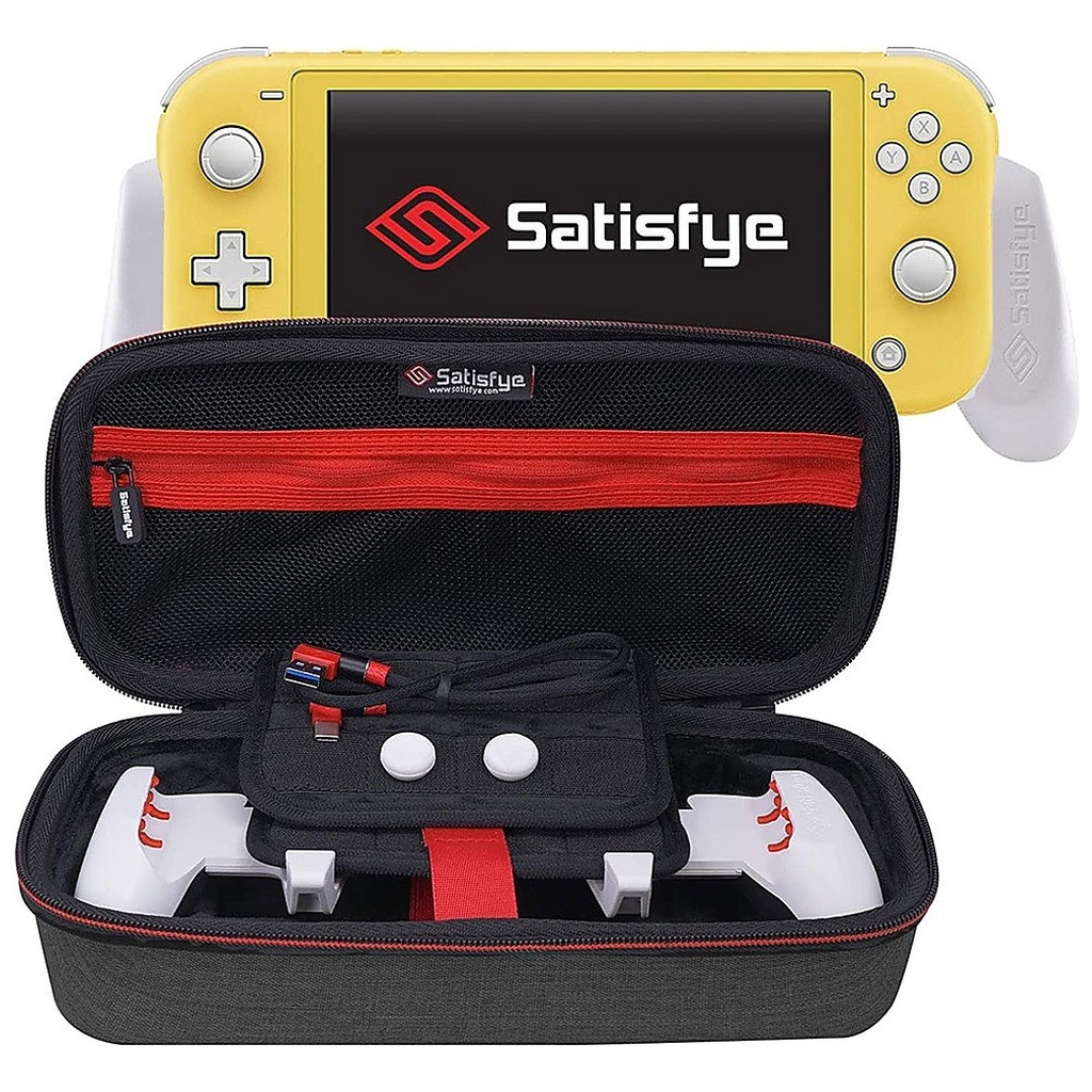 SWITCH-SATISFYE ZENGRIP GO ELITE BUNDLE (WHITE) FOR SWITCH LITE
