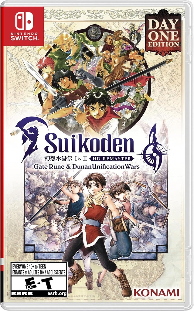 [210000037946] SWITCH-SUIKODEN I & II HD REMASTERED