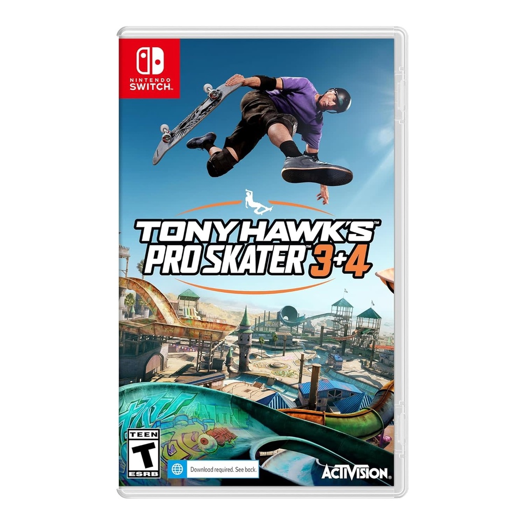 SWITCH-TONY HAWK'S PRO SKATER 3+4