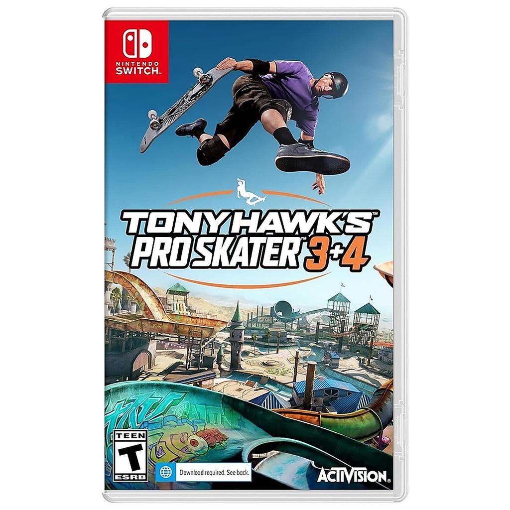 SWITCH-TONY HAWK'S PRO SKATER 3+4