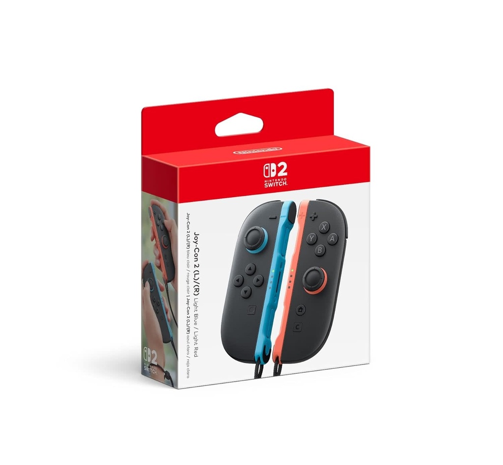 [210000038197] SWITCH2-SWITCH 2 JOY-CON 2 LIGHT BLUE/LIGHT RED