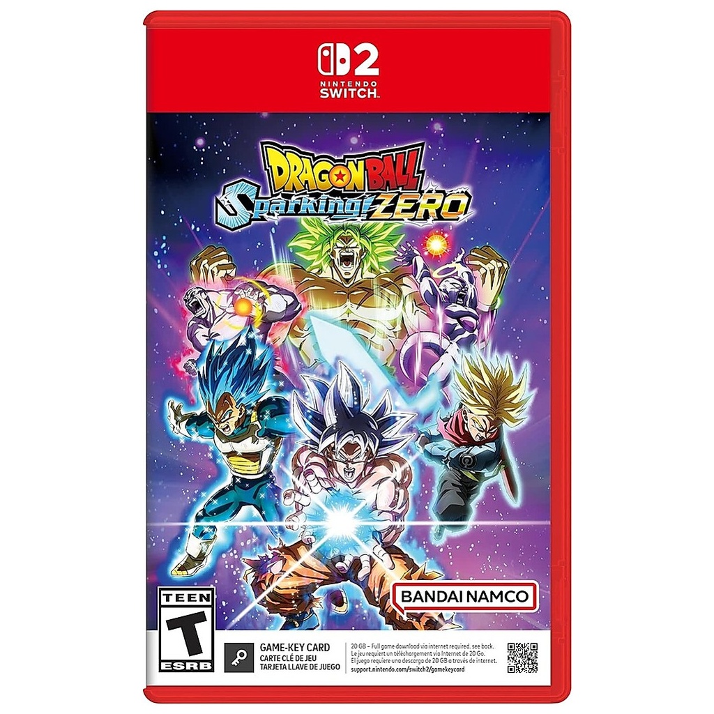 SWITCH2U-DRAGON BALL: SPARKING! ZERO (KEY CARD)