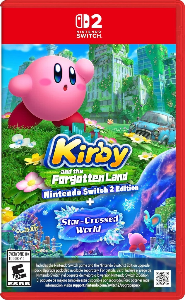 [210000038348] SWITCH2U-KIRBY AND THE FORGOTTEN LAND SWITCH 2 EDITION AND STAR-CROSSED WORLD