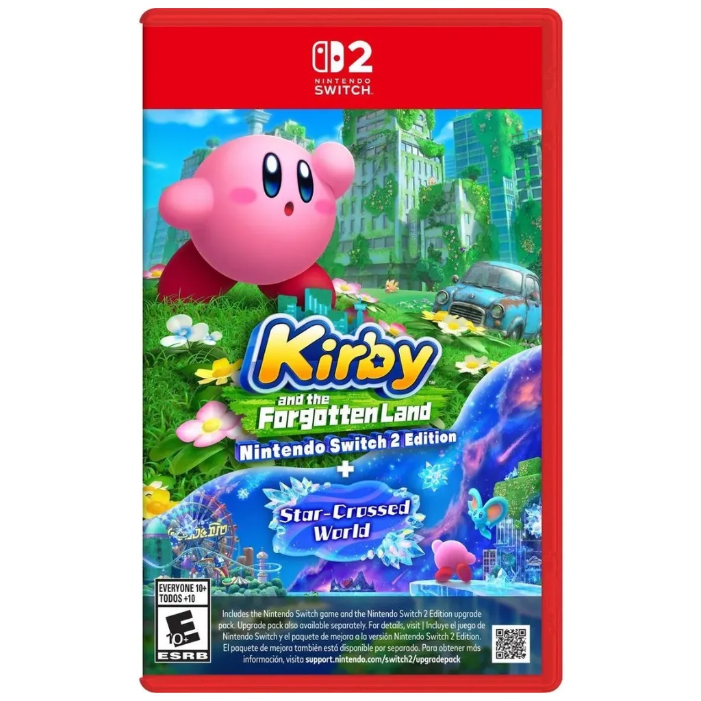 SWITCH2U-KIRBY AND THE FORGOTTEN LAND SWITCH 2 EDITION AND STAR-CROSSED WORLD