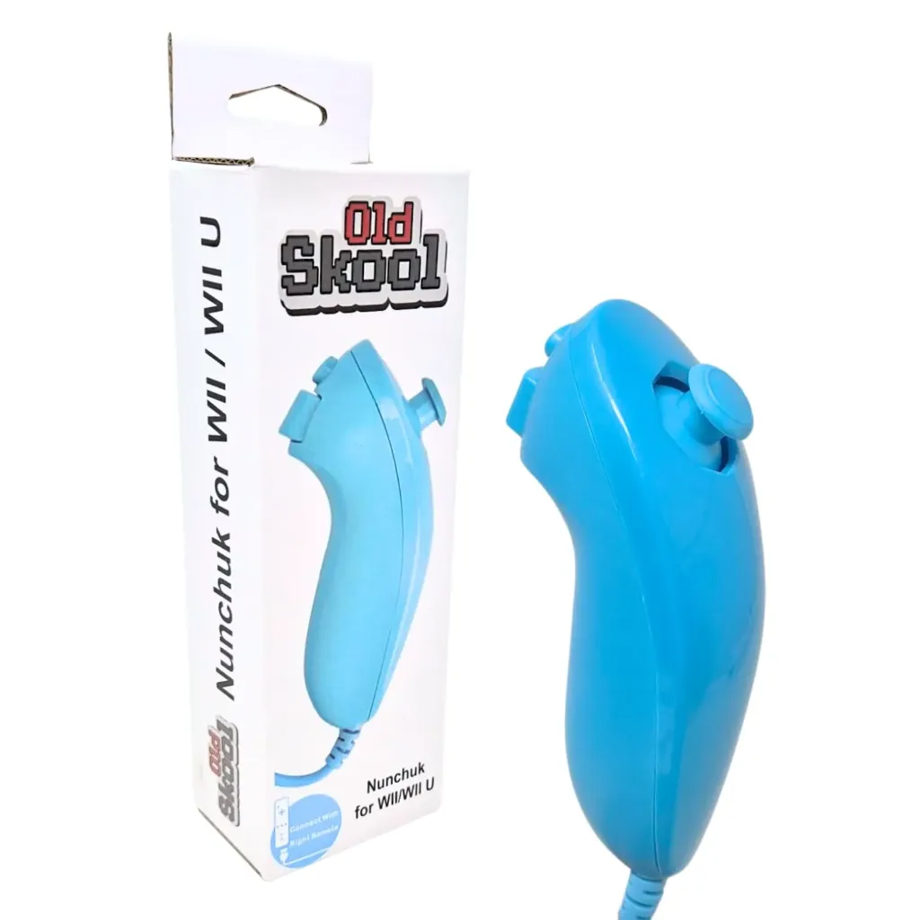 OLD SKOOL-WII NUNCHUCK (BLUE)