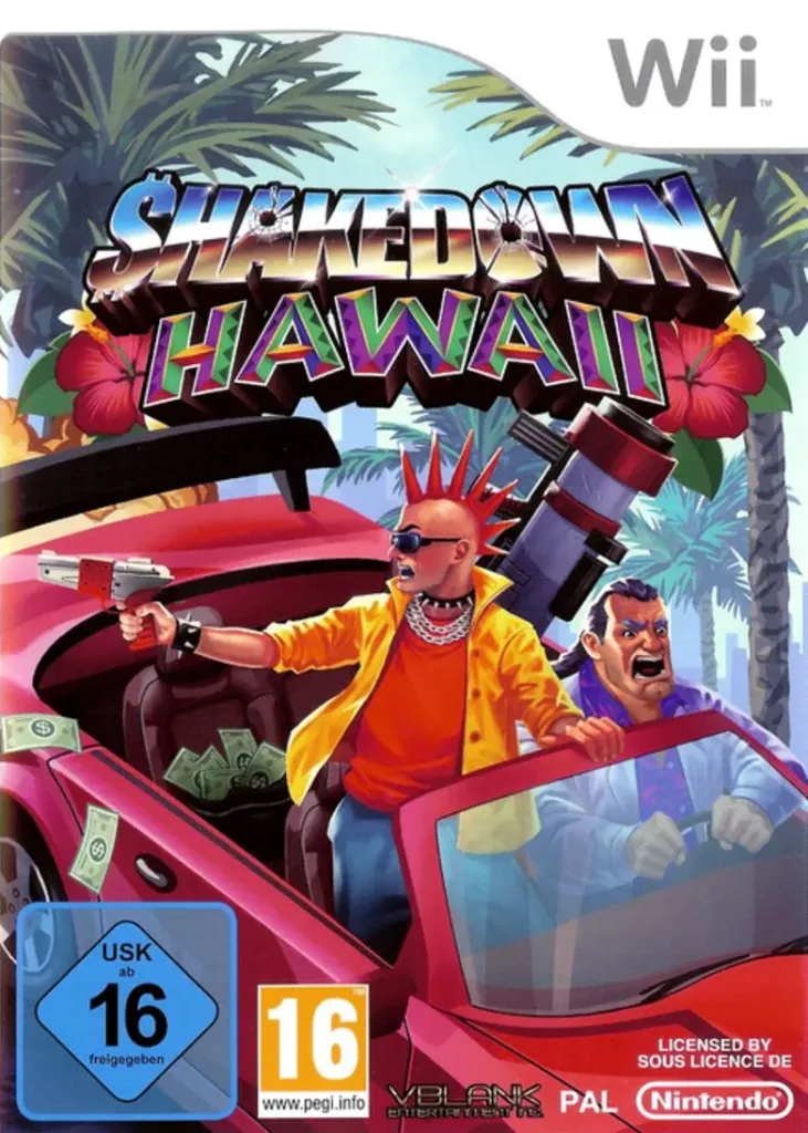 WII-SHAKEDOWN HAWAII (PAL)