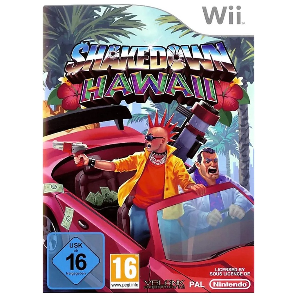 WII-SHAKEDOWN HAWAII (PAL)