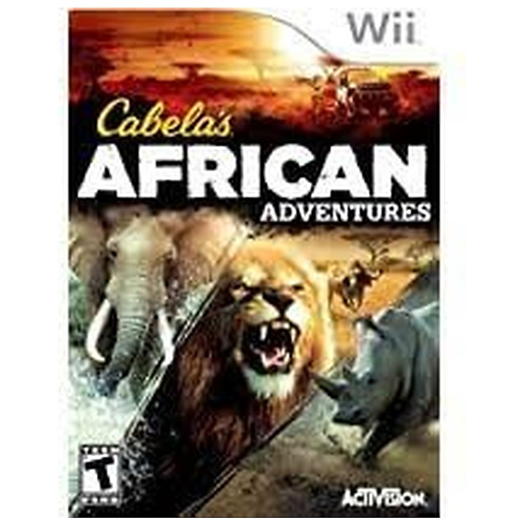 WIIUSED-CABELA'S AFRICAN ADVENTURES