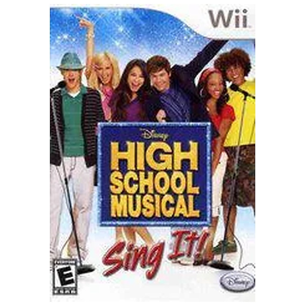WIIUSED-HIGH SCHOOL MUSICAL SING IT