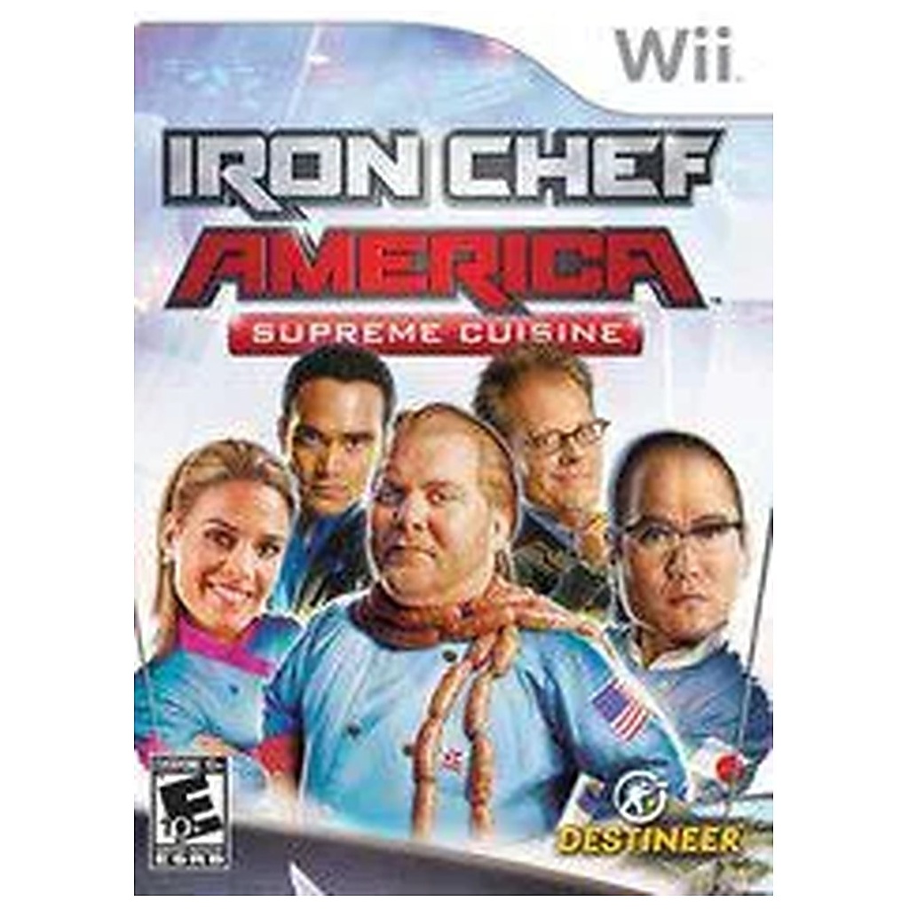 WIIUSED-IRON CHEF AMERICA SUPREME CUISINE