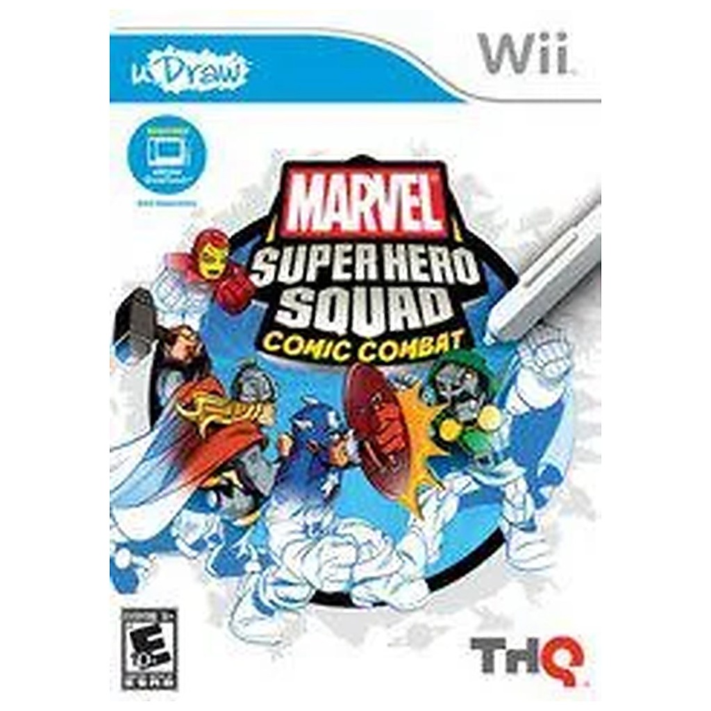 WIIUSED-MARVEL SUPER HERO SQUAD COMIC COMBAT