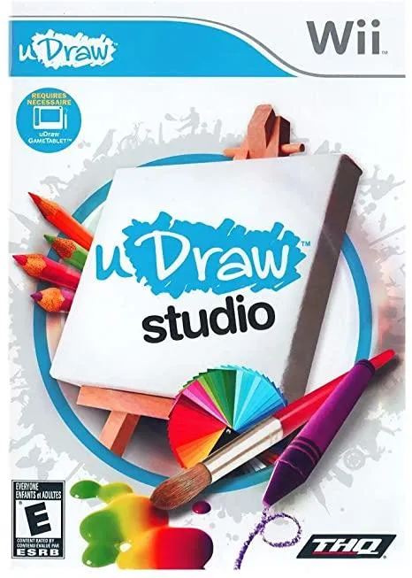 WIIUSED-UDRAW STUDIO (GAME ONLY)