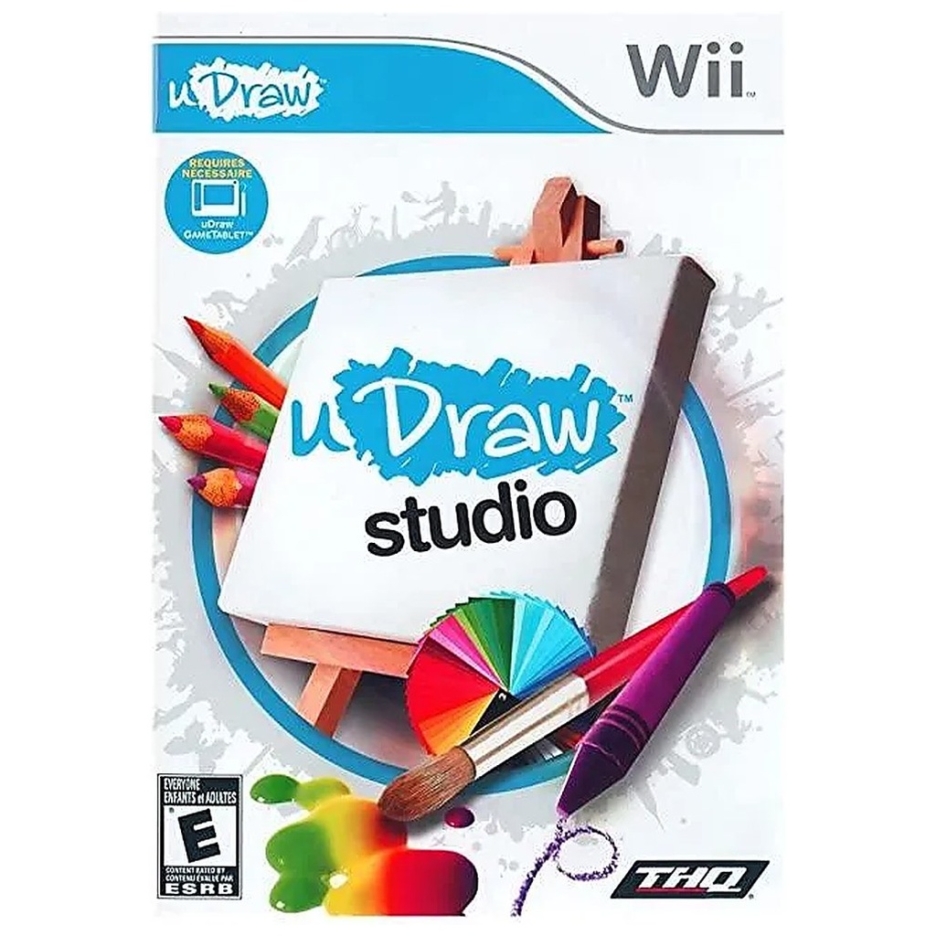 WIIUSED-UDRAW STUDIO (GAME ONLY)