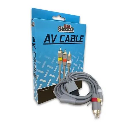 Old Skool WII U/ WII AV CABLE