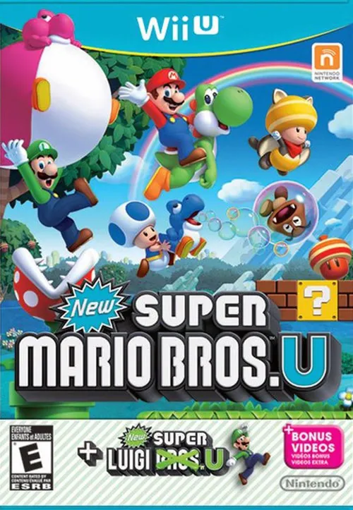 WIIUUSD-NEW SUPER MARIO BROS U WITH SUPER LUIGI U
