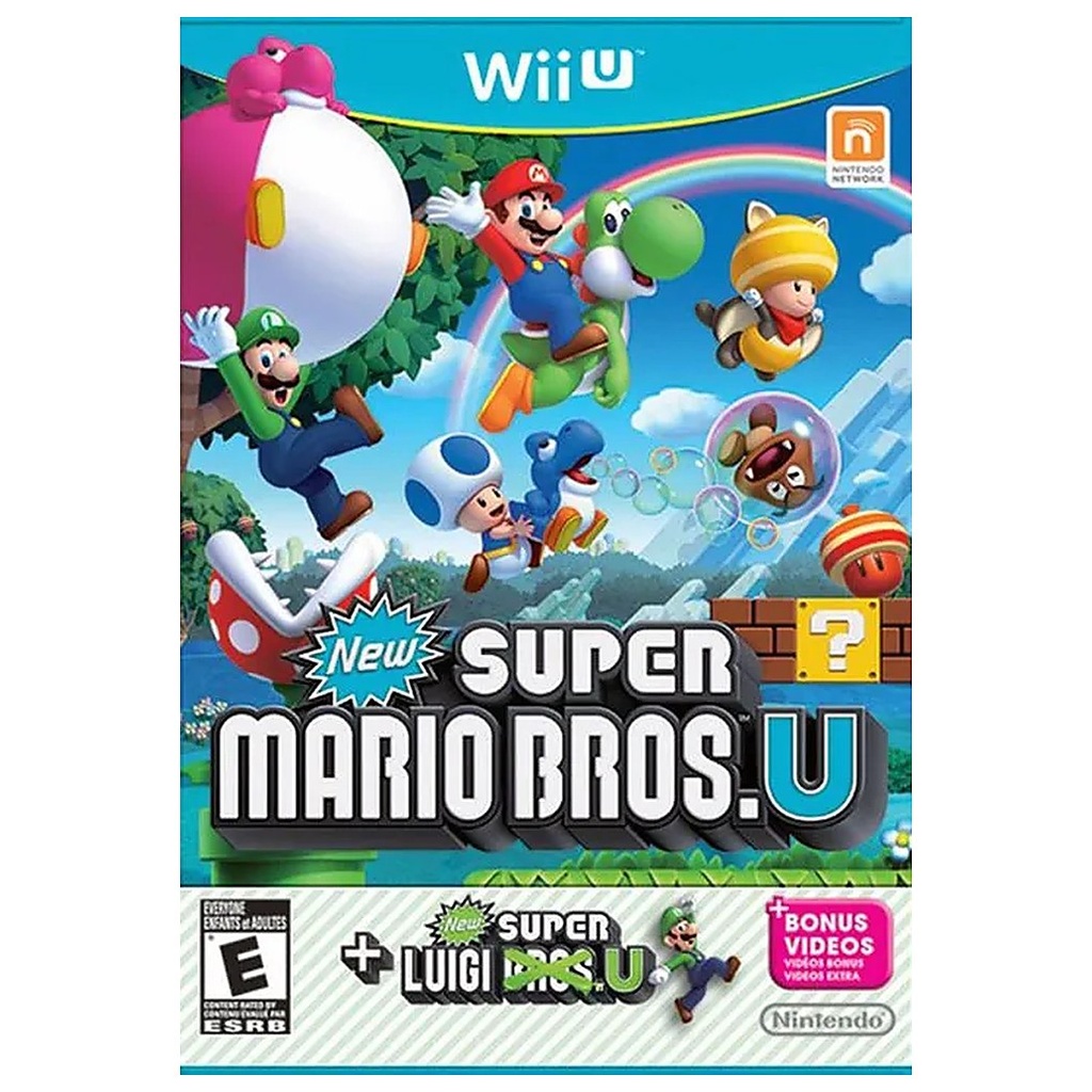 [210000026205] WIIUUSD-NEW SUPER MARIO BROS U WITH SUPER LUIGI U