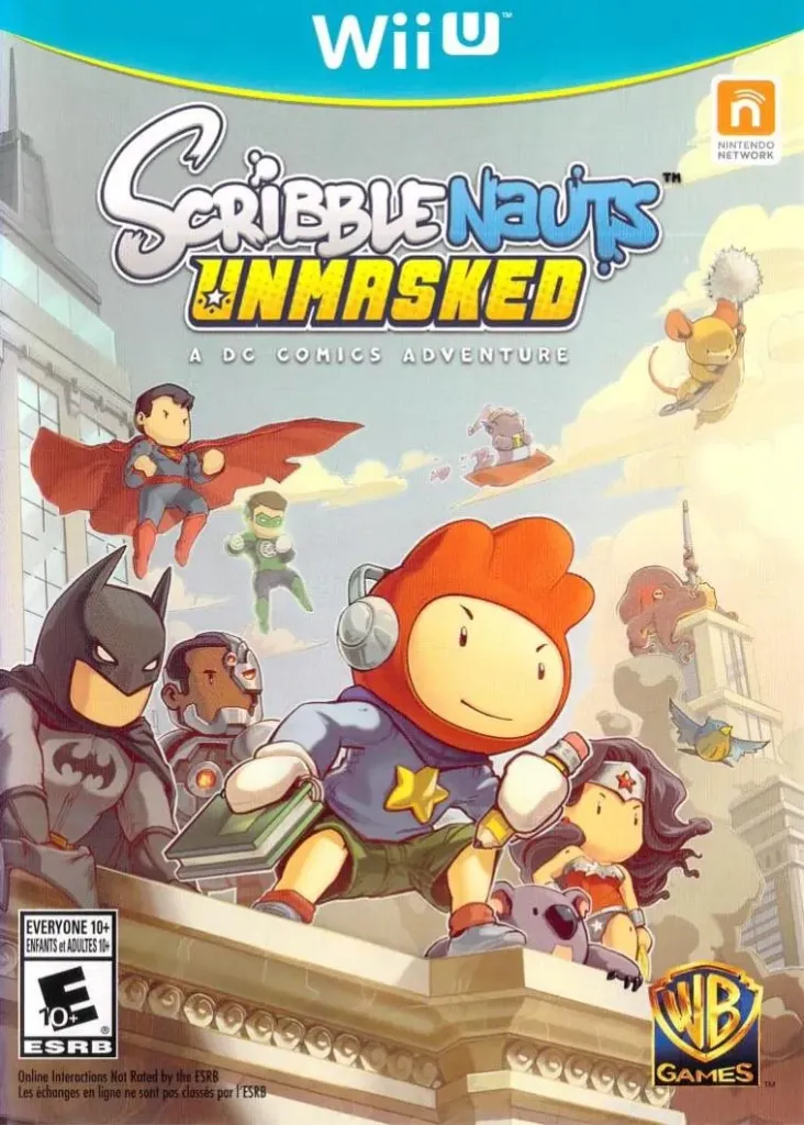 WIIUUSD-SCRIBBLENAUTS UNMASKED