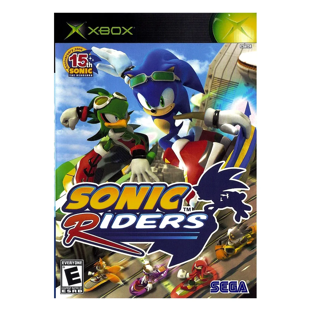 XBU-SONIC RIDERS WITH DVD BUNDLE