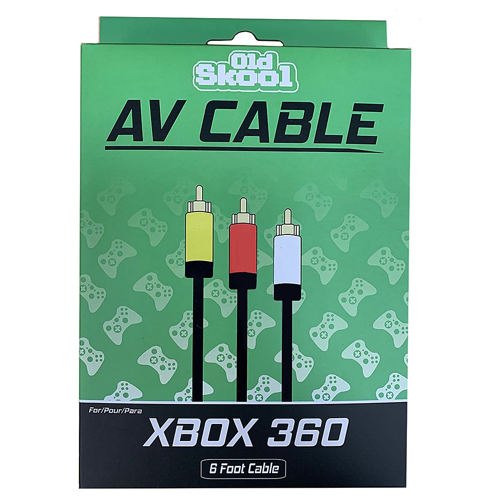 OLD SKOOL AV CABLE FOR XBOX 360