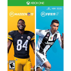 XB1-MADDEN NFL 19 AND FIFA 19 BUNDLE