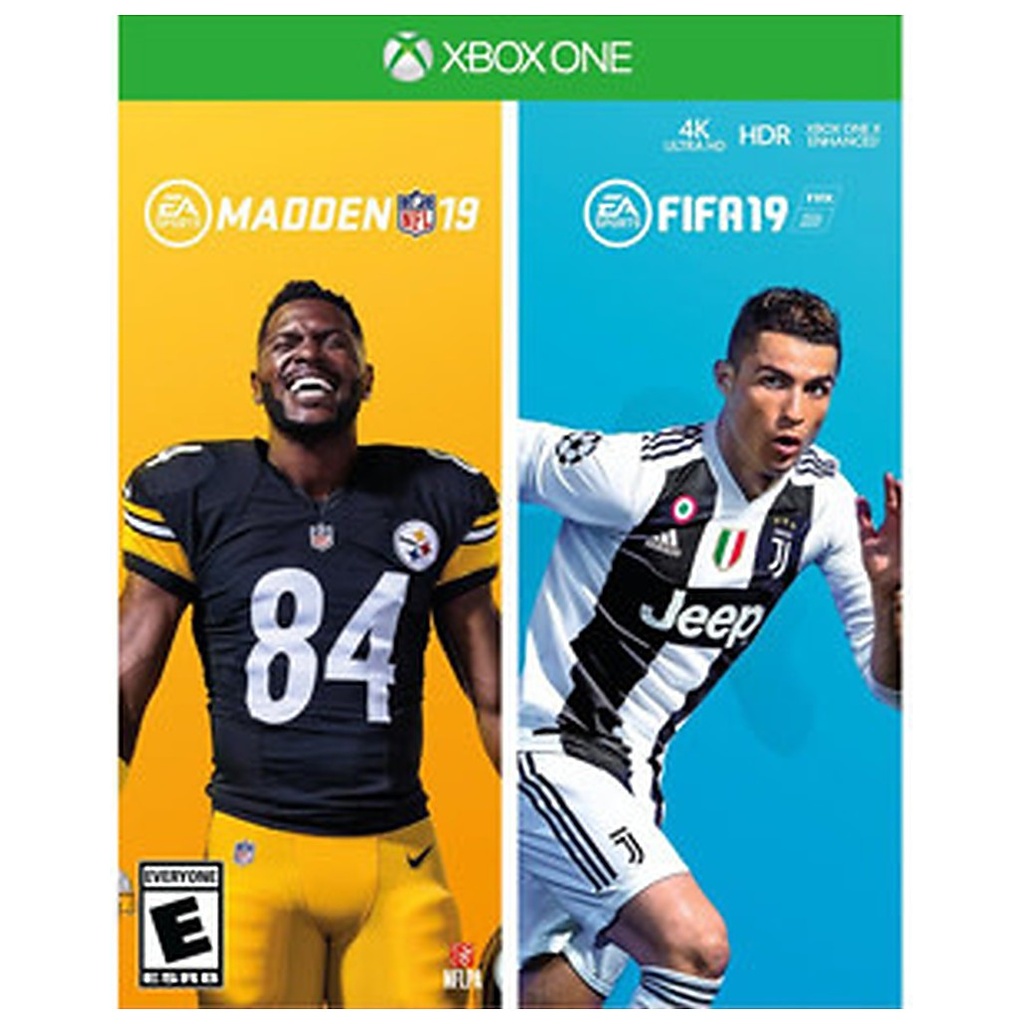 [210000022168] XB1-MADDEN NFL 19 AND FIFA 19 BUNDLE