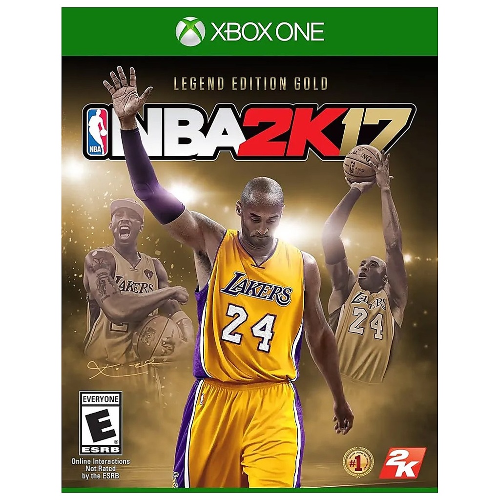 [210000033283] XB1U-NBA 2K17: LEGEND EDITION GOLD KOBE BRYANT (WITH CARD STILL SEALED)