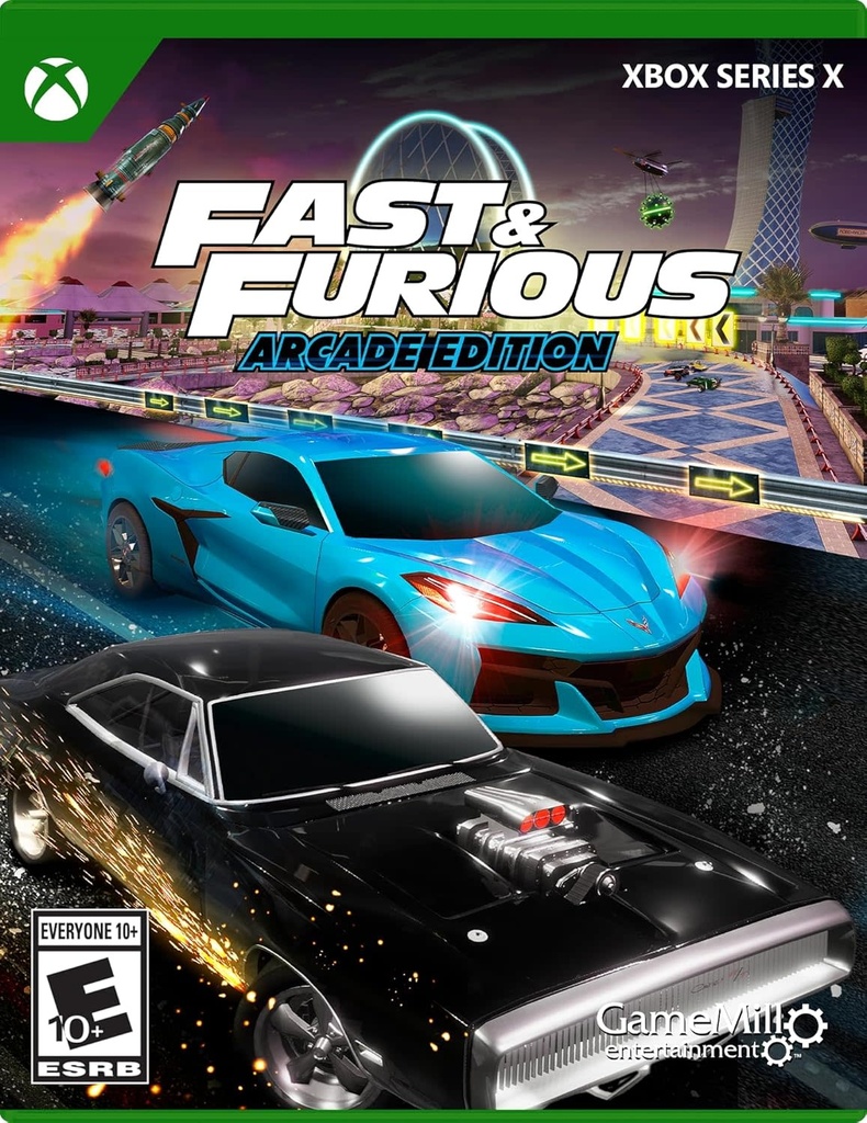 [210000038372] XBX-FAST & FURIOUS: ARCADE EDITION