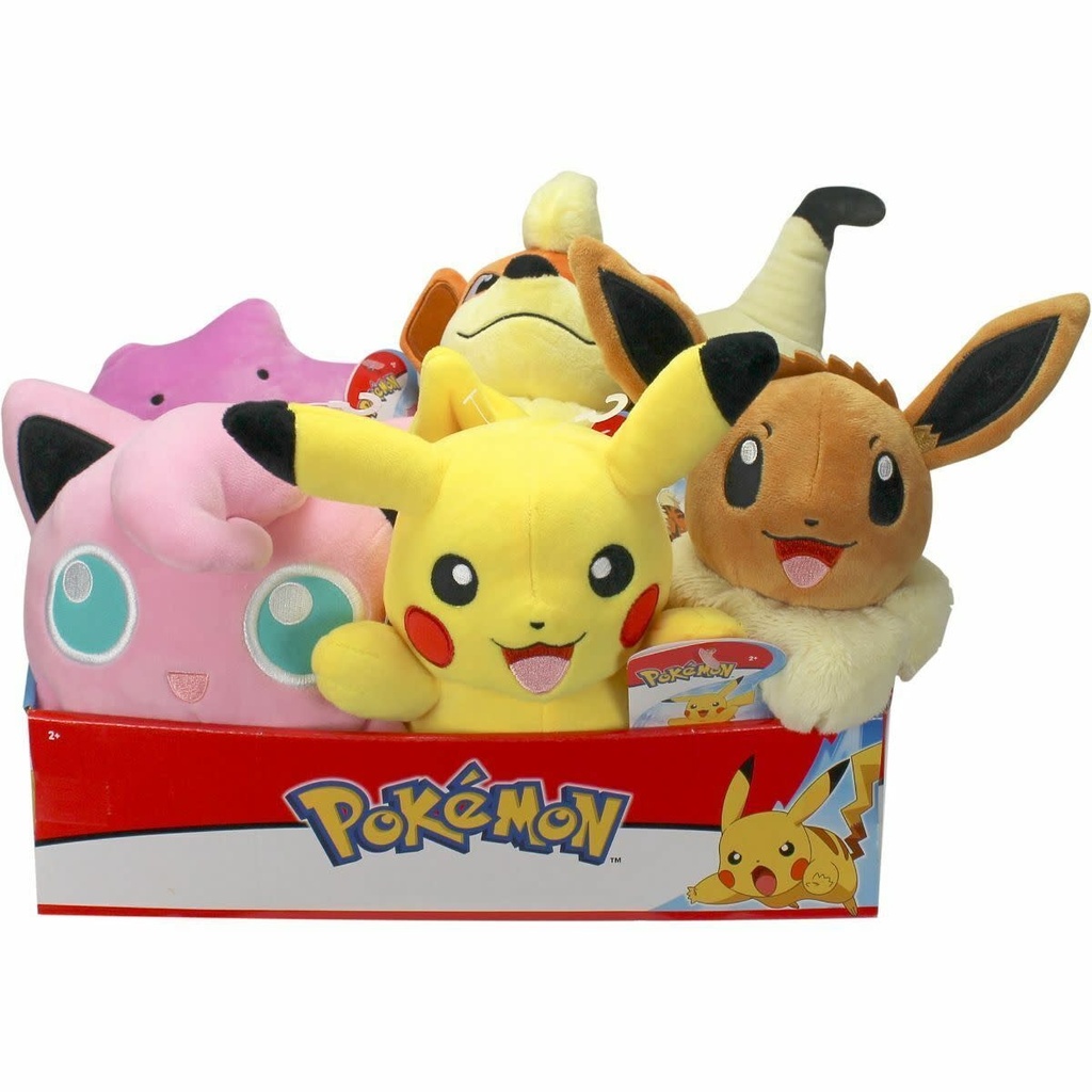 PLUSH-POKEMON 8" ASSORTED PLUSH