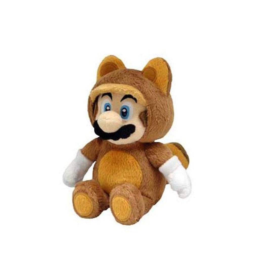 PLUSH-TANOOKI MARIO 9" PLUSH