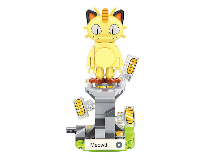 MODEL-POKEMON MEOWTH MINI QMAN BUILDING BLOCKS TOY SET