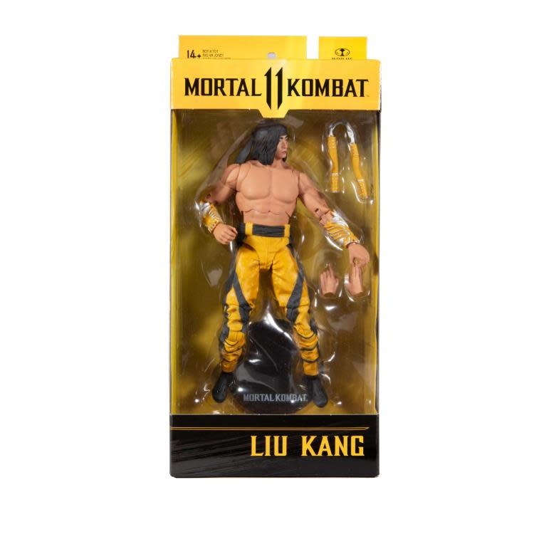 FIGURE-MORTAL KOMBAT XI LIU KANG (FIGHTING ABBOT) ACTION FIGURE