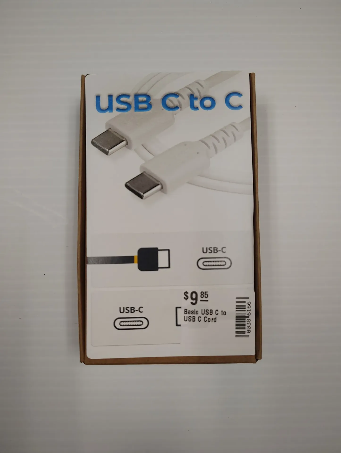 [210000038616] BASIC USB C TO USB C CORD