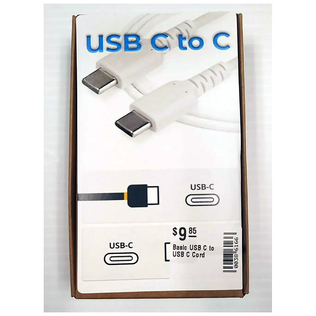 BASIC USB C TO USB C CORD