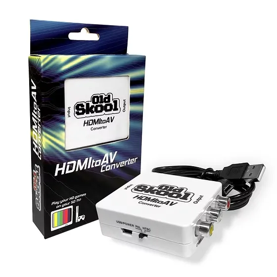 [210000038545] OLD SKOOL HDMI TO AV CONVERTER
