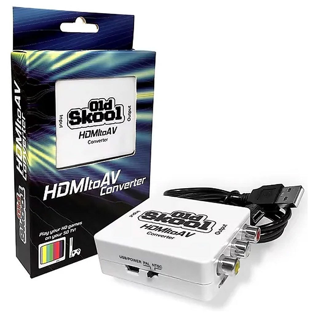 OLD SKOOL HDMI TO AV CONVERTER