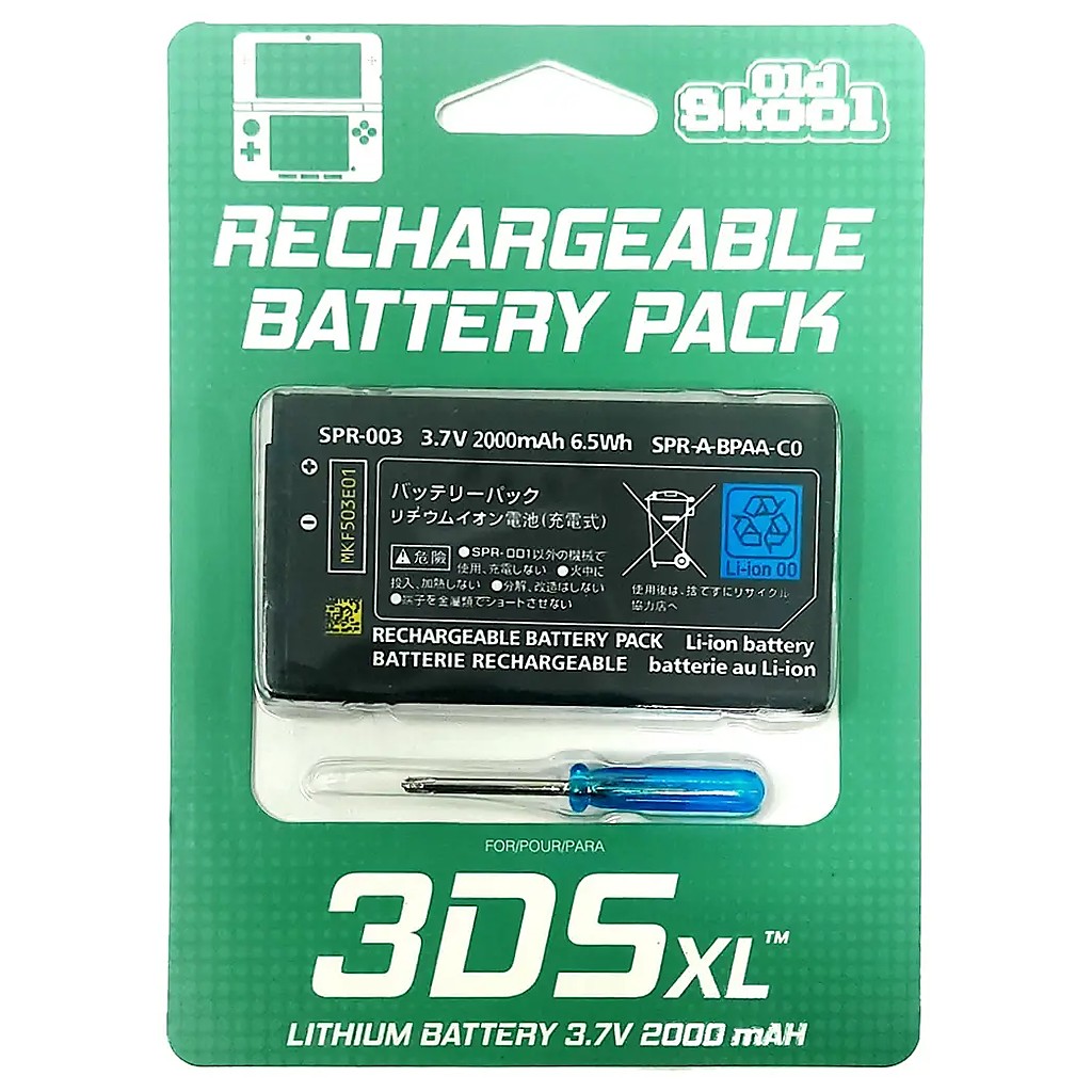 [210000038643] OLD SKOOL 3DS XL BATTERY PACK