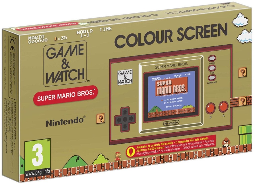 [210000038687] GAME & WATCH COLOR SUPER MARIO BROS. (USED)