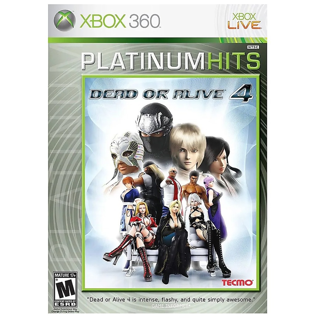 [210000004747] X3U-DEAD OR ALIVE 4 (Platinum Hits)