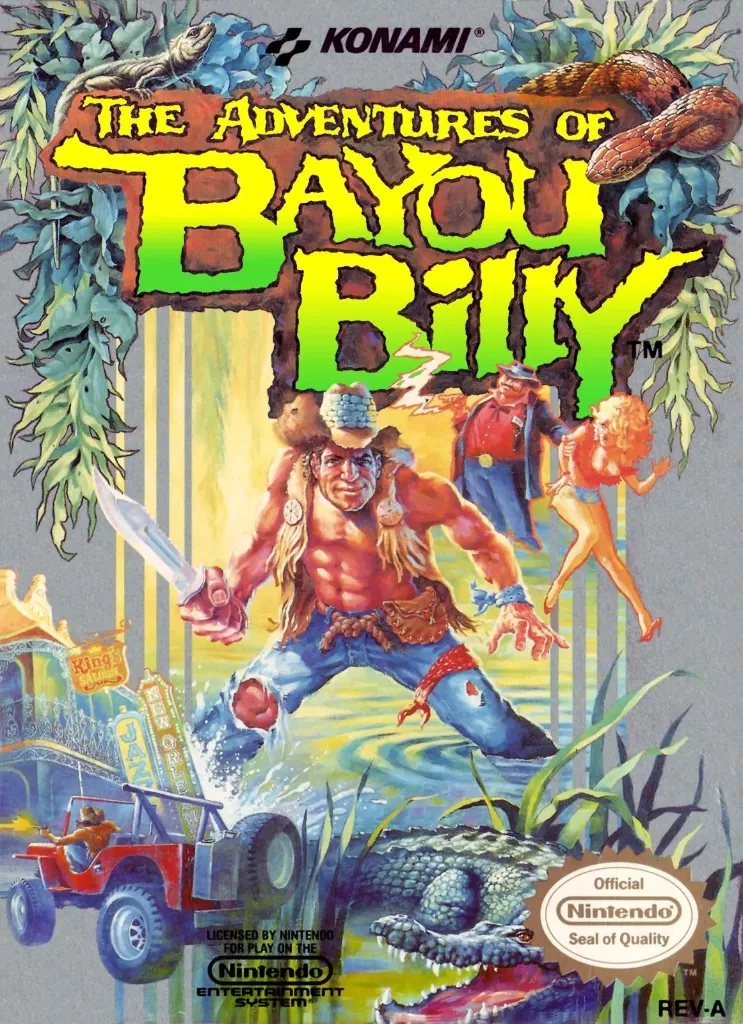 NESU-THE ADVENTURES OF BAYOU BILLY (CARTRIDGE ONLY)