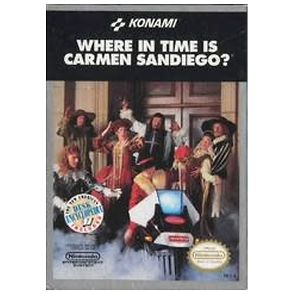 NESU-WHERE IN TIME IS CARMEN SANDIEGO (CARTRIDGE ONLY)