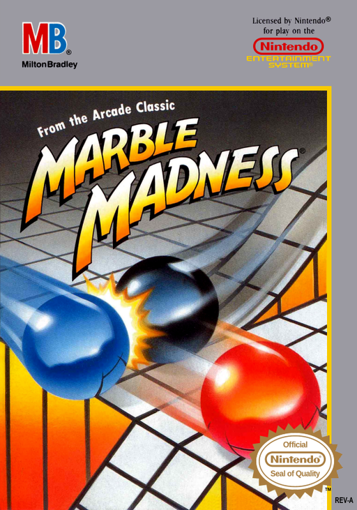 NESU-MARBLE MADNESS (CARTRIDGE)